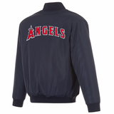 Los Angeles Angels Reversible Full-Zip Flight Jacket - J.H. Sports Jackets