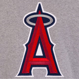 Los Angeles Angels JH Design - Two-Tone Reversible Fleece Jacket - Gray/Navy