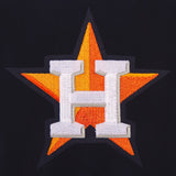 Houston Astros Reversible Wool Jacket - Navy