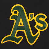 Oakland Athletics Reversible Wool Jacket - Black