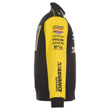 Ryan Blaney JH Design 2026 Advance Auto Parts Uniform Full-Snap Jacket-Black - J.H. Sports Jackets