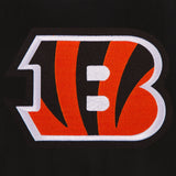 Cincinnati Bengals Reversible Wool Jacket - Black