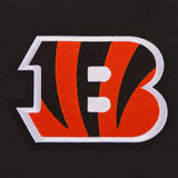 Cincinnati Bengals Reversible Wool Jacket - Black