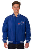 Chicago Bills Reversible Wool Jacket - Royal