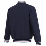 Atlanta Braves Poly-Twill Jacket-Navy