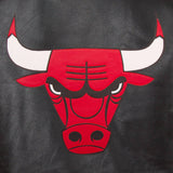 Chicago Bulls Full Leather Jacket - Black