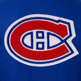 Montreal Canadiens Reversible Wool Jacket - Royal