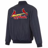 St. Louis Cardinals Reversible Full-Zip Flight Jacket - J.H. Sports Jackets
