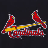 St. Louis Cardinals Reversible Wool Jacket - Black