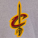 Cleveland Cavaliers JH Design  Two-Tone Reversible Fleece Jacket - Gray/Navy