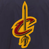 Cleveland Cavaliers JH Design Lightweight Nylon Bomber Jacket – Navy