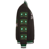 Boston Celtics Commemorative Reversible Wool Championship Jacket - Black