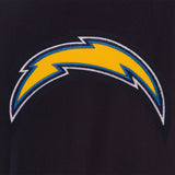 Los Angeles Chargers Reversible Wool Jacket - Navy