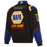 Authentic Chase Elliott JH Design Black/Royal NAPA Twill Uniform Full-Snap Jacket JH Design