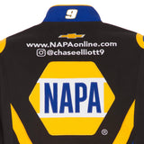 Nascar Chase Elliott JH Design Black/Royal NAPA Twill Uniform Full-Snap Jacket JH Design