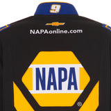 2025 Chase Elliott Napa Black Uniform Full-Snap Jacket-Black/Royal