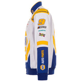 2025 Chase Elliott Napa Black Uniform Full-Snap Jacket-White/Royal