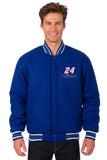 Chase Elliott Wool Varsity Jacket - Royal