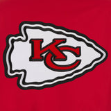 Kansas City Chiefs Poly Twill Varsity Jacket - Red