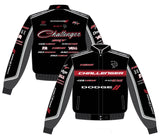 Dodge Challenger Twill Jacket - Black