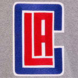 Los Angeles Clippers  JH Design Two-Tone Reversible Fleece Jacket - Gray/Royal