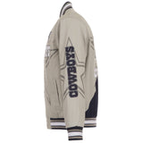 Dallas Cowboys Jacket - Embroidered Cotton Twill - JH Design