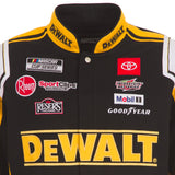 2025 Christopher Bell DeWalt Black Uniform Full-Snap Jacket-Black/Yellow