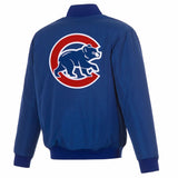 Chicago Cubs Reversible Full-Zip Flight Jacket - J.H. Sports Jackets