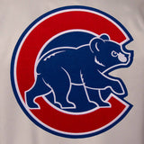 Chicago Cubs Poly Twill Varsity Jacket - Gray/Royal