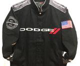 Authentic  JH Design Dodge Racing Twill cotton  Jacket - Black