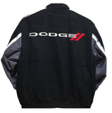 Authentic  JH Design Dodge Racing Twill cotton  Jacket - Black