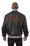 Arizona Diamondbacks Full Leather Jacket - Black