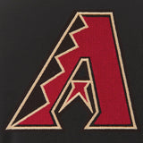 Arizona Diamondbacks JH Design Reversible Women Fleece Jacket - Black