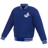 Los Angeles Dodgers Wool Jacket - Royal, Vintage Logos