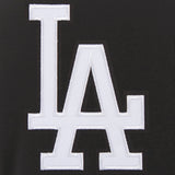 Los Angeles Dodgers JH Design Reversible Women Fleece Jacket - Black