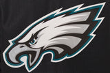 Philadelphia Eagles JH Design Wool Handmade Full-Snap Jacket-Black/Grey