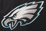 Philadelphia Eagles JH Design Wool Handmade Full-Snap Jacket-Black