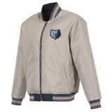 Memphis Grizzlies Reversible Full-Zip Flight Jacket