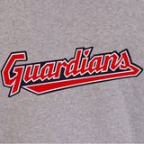 Cleveland Guardians Two-Tone Reversible Fleece Jacket - Gray/Navy