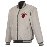 Miami Heat Reversible Full-Zip Flight Jacket