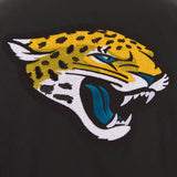 Jacksonville Jaguars Poly Twill Varsity Jacket - Black