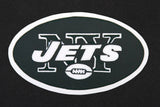 New York Jets JH Design Wool Handmade Full-Snap Jacket-Black