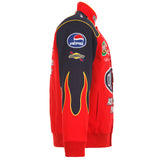 2024 Jeff Gordon JH Design NASCAR Dupont Navy-Red Uniform Full-Snap Jacket - J.H. Sports Jackets