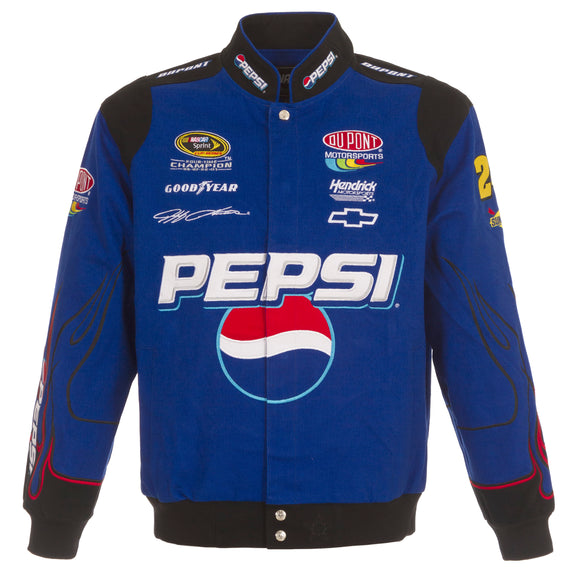 2024 Authentic  Jeff Gordon Pepsi Jacket - Royal - Limited Edition JH Design