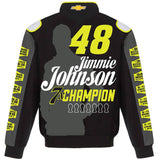 Jimmie Johnson JH Design Special Edition Twill Uniform Jacket - Black/Charcoal