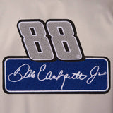 Dale Earnhardt Jr. Poly Twill Varsity Jacket - Gray/Black