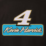 Kevin Harvick Wool Varsity Jacket - Black