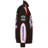 Kyle Larson Champion Full-Snap Twill  Cotton Jacket JH Design  - - Limited Edition