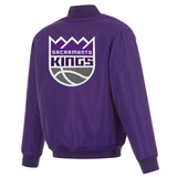 Sacramento Kings Reversible Full-Zip Flight Jacket