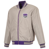Sacramento Kings Reversible Full-Zip Flight Jacket
